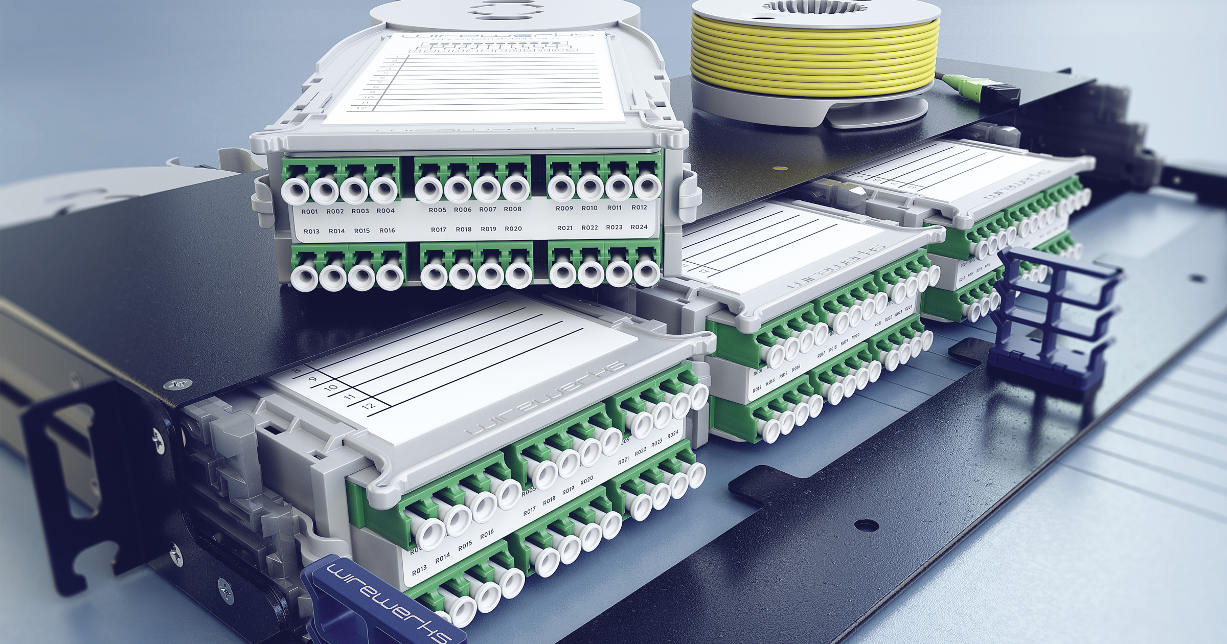 Headend & Data Center’s depend on high-density fiber management systems