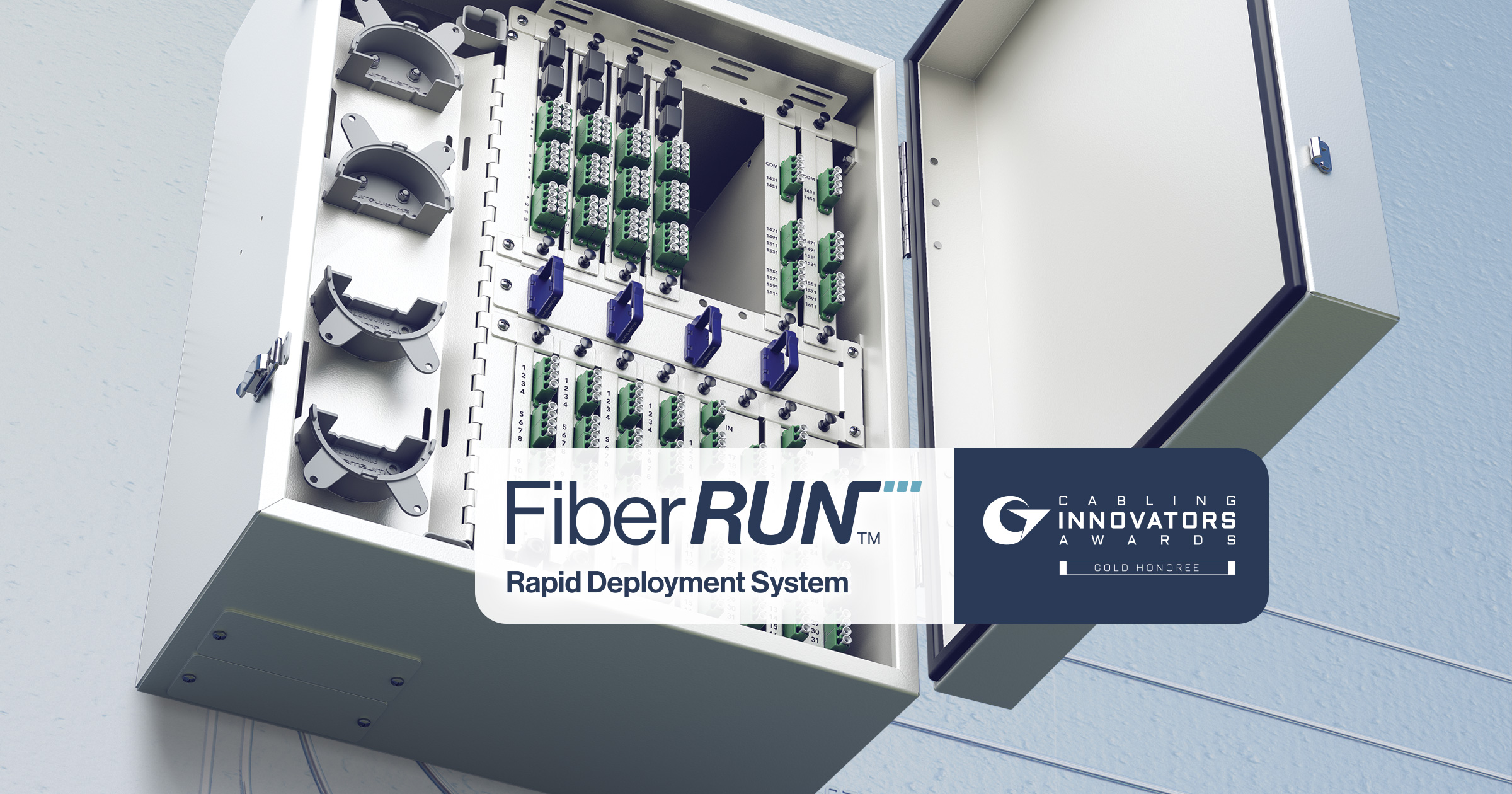 FiberRUN™ Rapid Deployment Solution Earns CI&M 2024 Gold Cabling Innovators Award